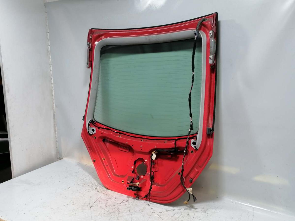 VW New Beetle original Heckklappe mit Heckscheibe LG3L Rot Uni Bj.2000